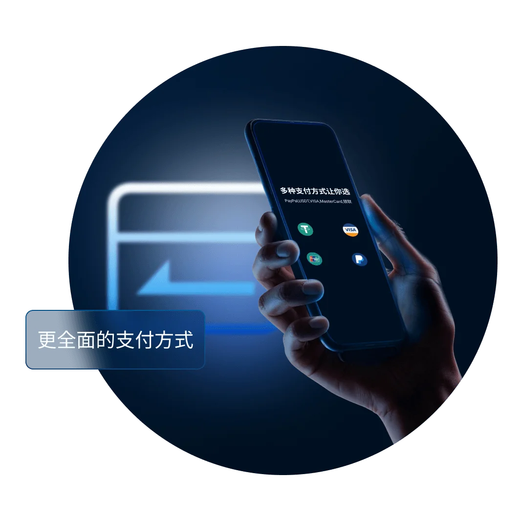 多种支付方式